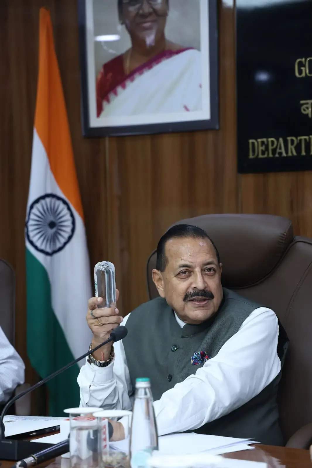 Dr. Jitendra Singh spoke about how the PLA initiative can strengthen India’s ability to participate in the global transition towards sustainable manufacturing